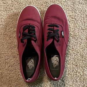 Vans Era maroon shoes 6.5